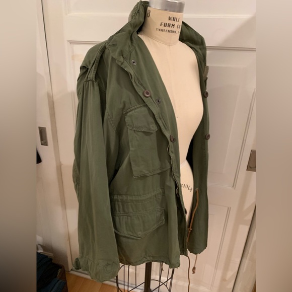 424 on Fairfax x Alpha Industries Field Jacket in Army Khaki Size:L - Picture 4 of 11